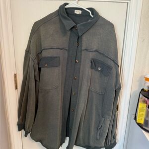 Women’s Army Green Shacket